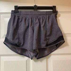 LuLulemon Shorts Gray with Dots